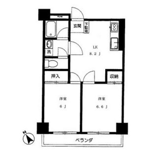 東京都北区赤羽西１丁目 賃貸マンション 2LK