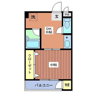 東京都北区神谷２丁目 賃貸マンション 1DK