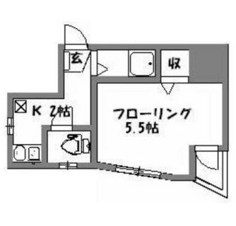 東京都北区赤羽台３丁目 賃貸マンション 1K