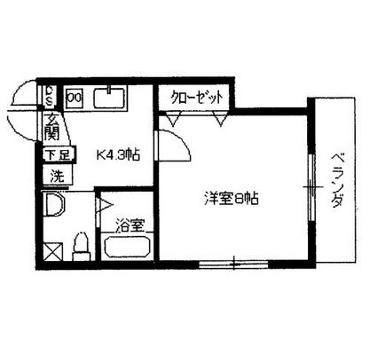 赤羽賃貸マンション・1K