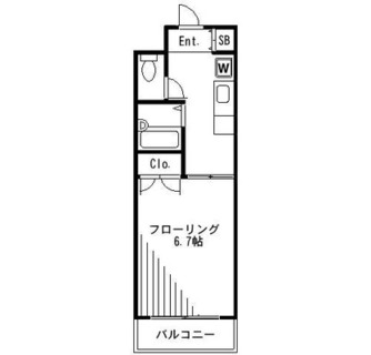 東京都北区赤羽１丁目 賃貸マンション 1K